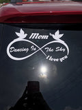 Mom and Dad - I Love You Forever - Dancing in the Sky Decal
