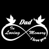 Daddy - I Love You Forever - In Loving Memory